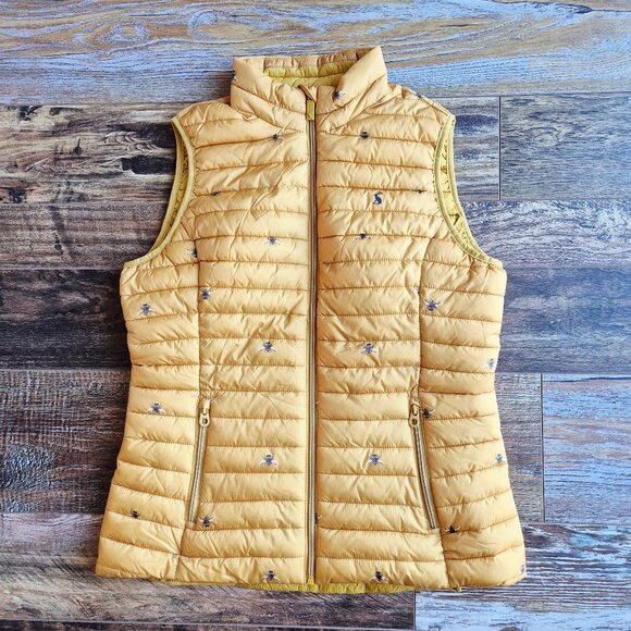 JOULES Goldbee Snug Gilet Puffer Vest Water Resistant Packable Pocket - Picture 3 of 13